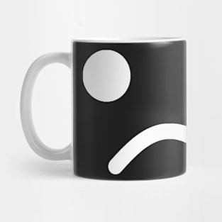 Sad Minifig Face Mug